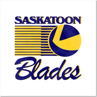 Defunct Saskatoon Blades Hockey Team Posters and Art